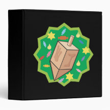Dreidel 3 Ring Binder