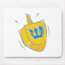 Dreidel Shin Mouse Pads