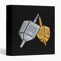 Dreidel Vinyl Binders
