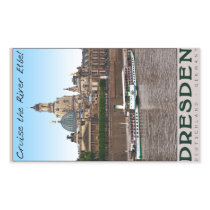Dresden - On the Elbe Rectangle Sticker