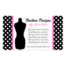Dress Form: Business Card