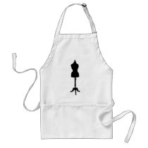 Dress Form Silhouette II Aprons