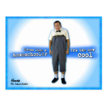 Dress like a homeschooler post cards