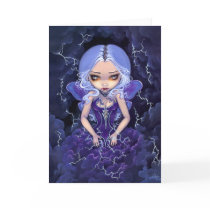 "Dress of Storms" Greeting Card