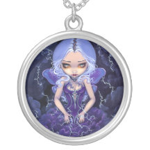 Dress of Storms NECKLACE Gothic Fairy pendant