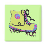 dress shoes fridge magnet