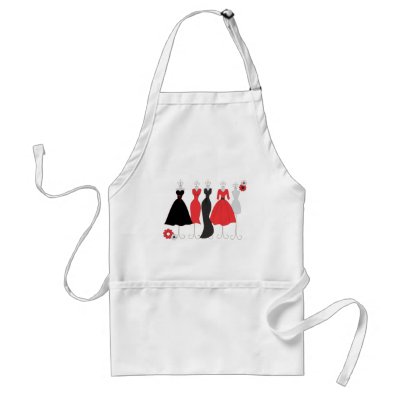 Dress Shop-Daisy Theme Apron by trennea