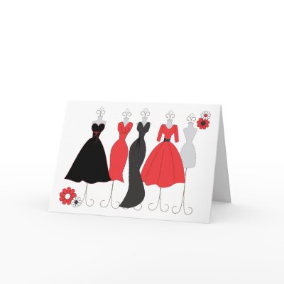 Dress Shop-Daisy Theme Card by trennea