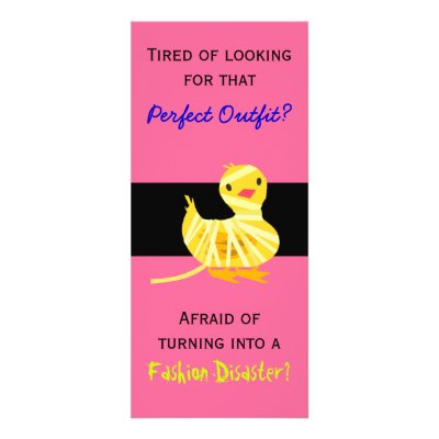 Dress Shop Rack Card by TammyAndMummy