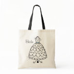 Dress Stand Bride Tote Bag