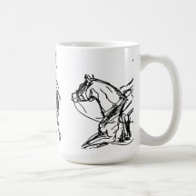 Dressage 3 Sketchs 2 Mug