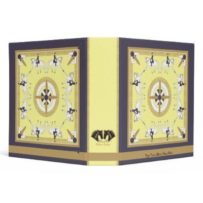 Dressage Deco Decorative Binder by kimd43