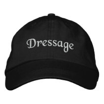 Dressage Embroidered Baseball Cap