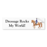 Dressage Equestrian Bumper Sticker