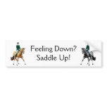 Dressage Equestrian Bumper Sticker
