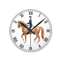 Dressage Horse Equestrian Wall Clock