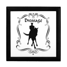 Dressage Horse Rider Jewellery Box Jewelry Box