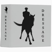 Dressage Horse Rider Photo Custom Avery Binder