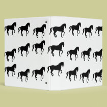 Dressage Horses Piaffe Pattern binders