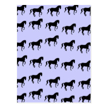 Dressage Horses Piaffe Pattern Post Cards