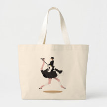 Dressage Ostrich Canvas Bags