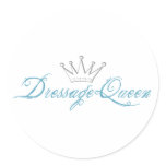 Dressage Queen stickers