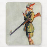 Dressed For Hunting Mousepads