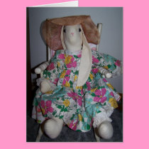 Dressed Up Bunny, Blessed Easter cards