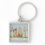 Dresses and costumes in vogue keychains