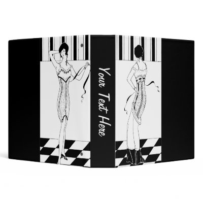 Dressing in Corsets 2 Vinyl Binder by tnmpastperfect
