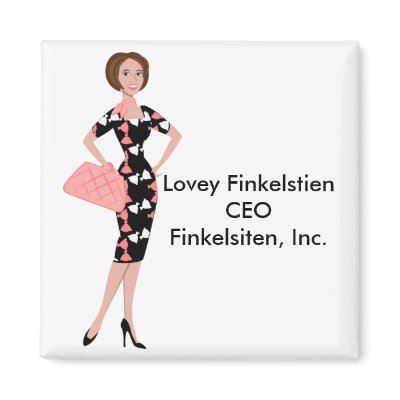 Dressy Dress Refrigerator Magnet by trennea