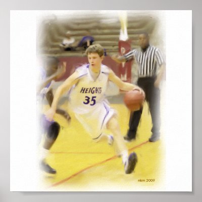 Dribble After burner Print by webeasy