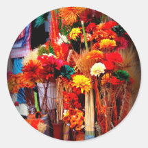 Dried Flowers - Vivid Marketplace Photos Sticker