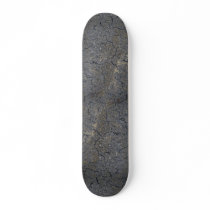 Dried grassland soil skateboard deck