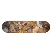 Dried Leaves Skateboard Decks