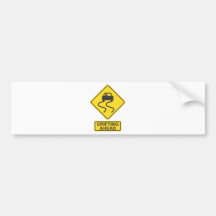 Drifting Ahead Bumper Stickers