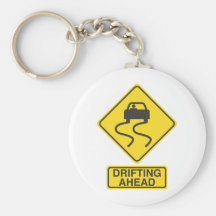 Drifting Ahead Key Chains