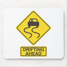 Drifting Ahead Mousepad