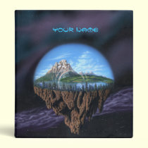 Drifting Earth Binder with Your Name binders