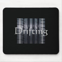 Drifting Tire Mousepad