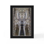 Driftwood over Stream Abstract Card