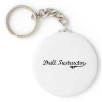 Drill Instructor Professional Job Key Chain