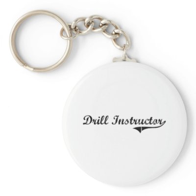 Drill Instructor Professional Job Key Chain by jobshirt