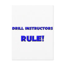 Drill Instructors Rule! Post Cards