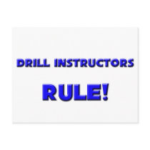 Drill Instructors Rule! Postcard
