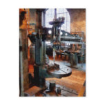Drill Press Near Window Post Card