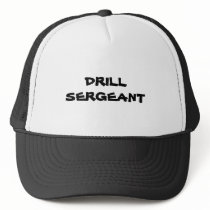 DRILL SERGEANT Ball Cap Mesh Hat