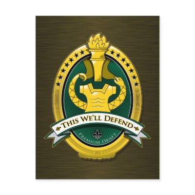 Drill Sergeant Premium Draught   Beer by rangewalkdepot