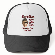 drilly spilly thing trucker hat