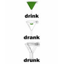 DRINK DRANK DRUNK t-shirts
